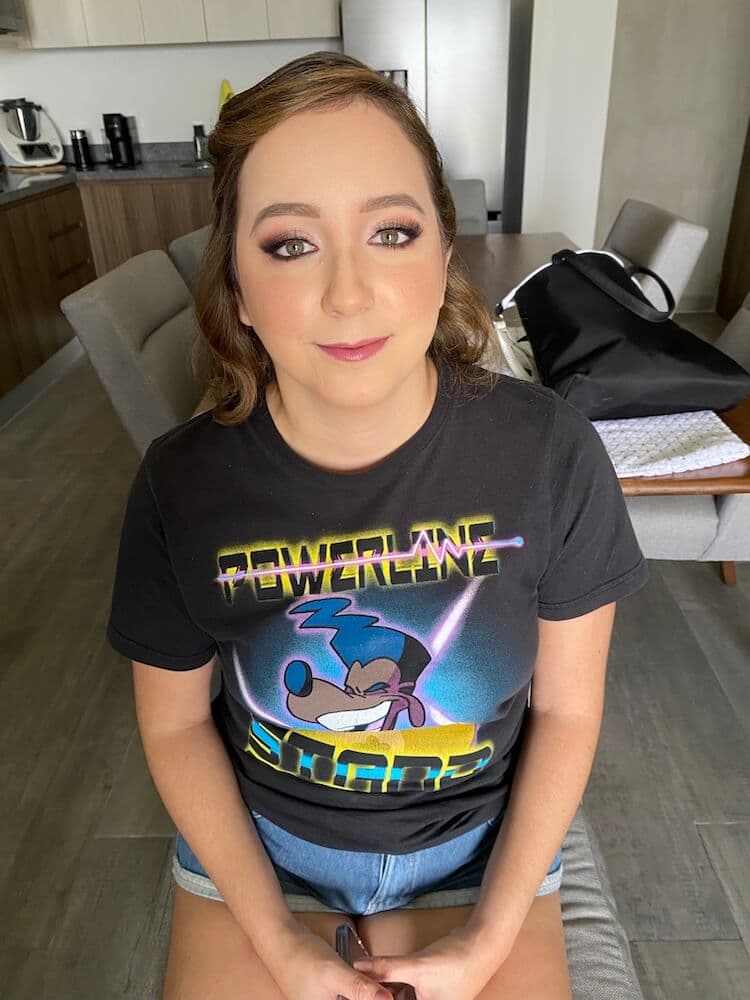Look de maquillaje social elegante en Guadalajara